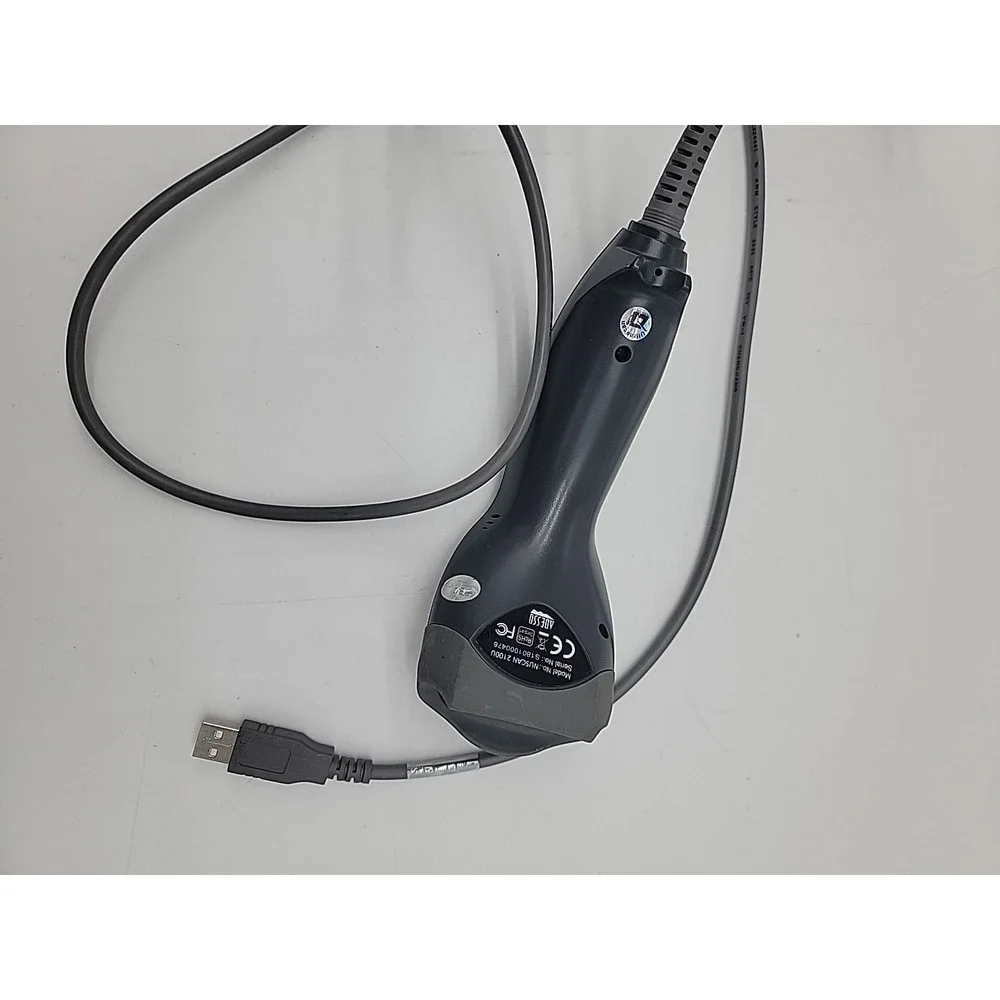 Adesso NUSCAN 2100U Barcode Scanner Gray USB Tested!